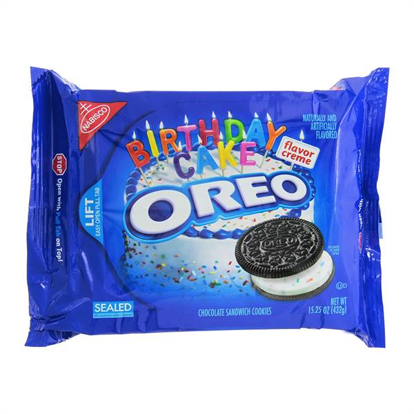 Oreo Birthday Cake Biscuits Pack